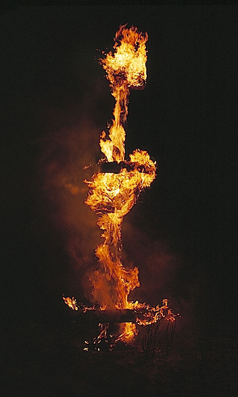 Eldskulptur