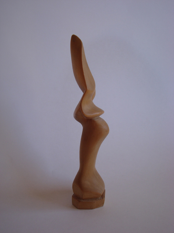 Eve, wood sculpture, 1971